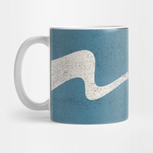 Blue Sea Wave Summer Holiday Mug